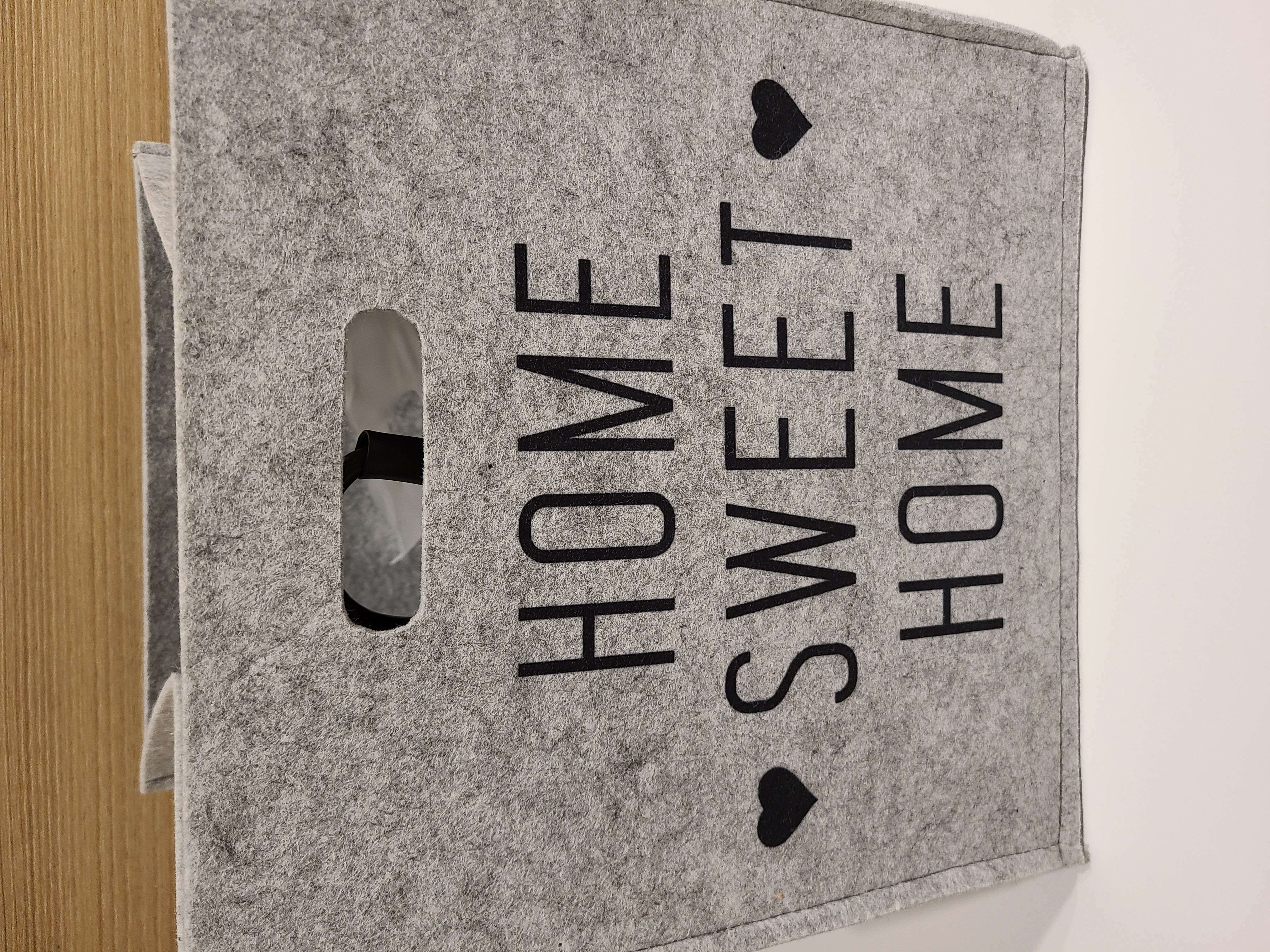 Фотография покупателя товара Корзина для хранения Sweet Home, 30×30×30 см, цвет серый