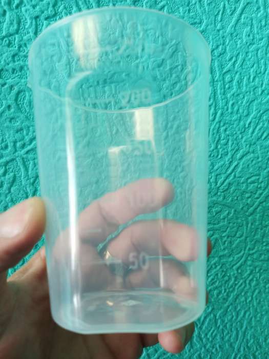 Фотография покупателя товара Мерный стакан Доляна, 250 мл, цвет прозрачный - Фото 2