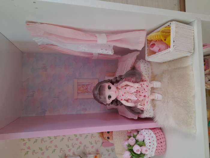 Фотография покупателя товара Кукла модная «Паола» в платье, МИКС - Фото 1
