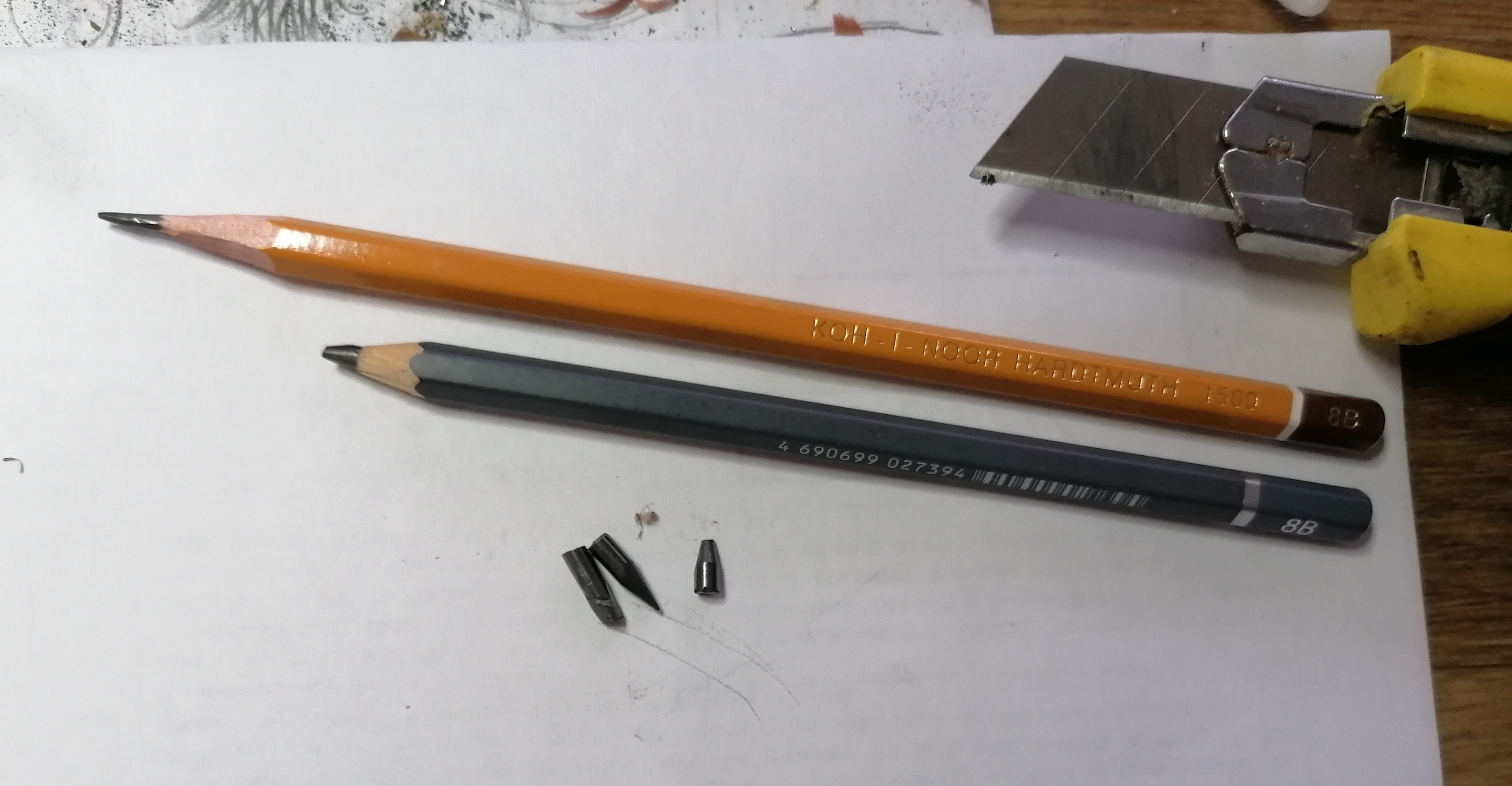 Фотография покупателя товара Набор карандашей чернографитных ЗХК "Сонет", 6 штук, 8B, 133411690 - Фото 2