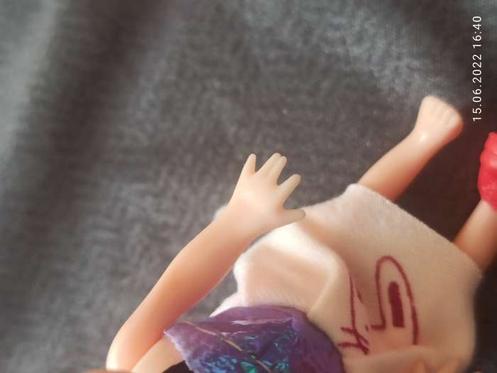 Фотография покупателя товара Кукла малышка «Ева» с аксессуарами, МИКС - Фото 7