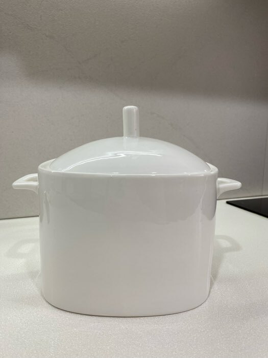 Фотография покупателя товара УЦЕНКА Супница Magistro «Бланш» 3.5 л, 27×19×19 см, белая - Фото 2