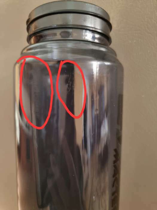 Фотография покупателя товара Бутылка для воды «Мастер К» Sport, 700 мл, 22.5×7.5 см, серая - Фото 6