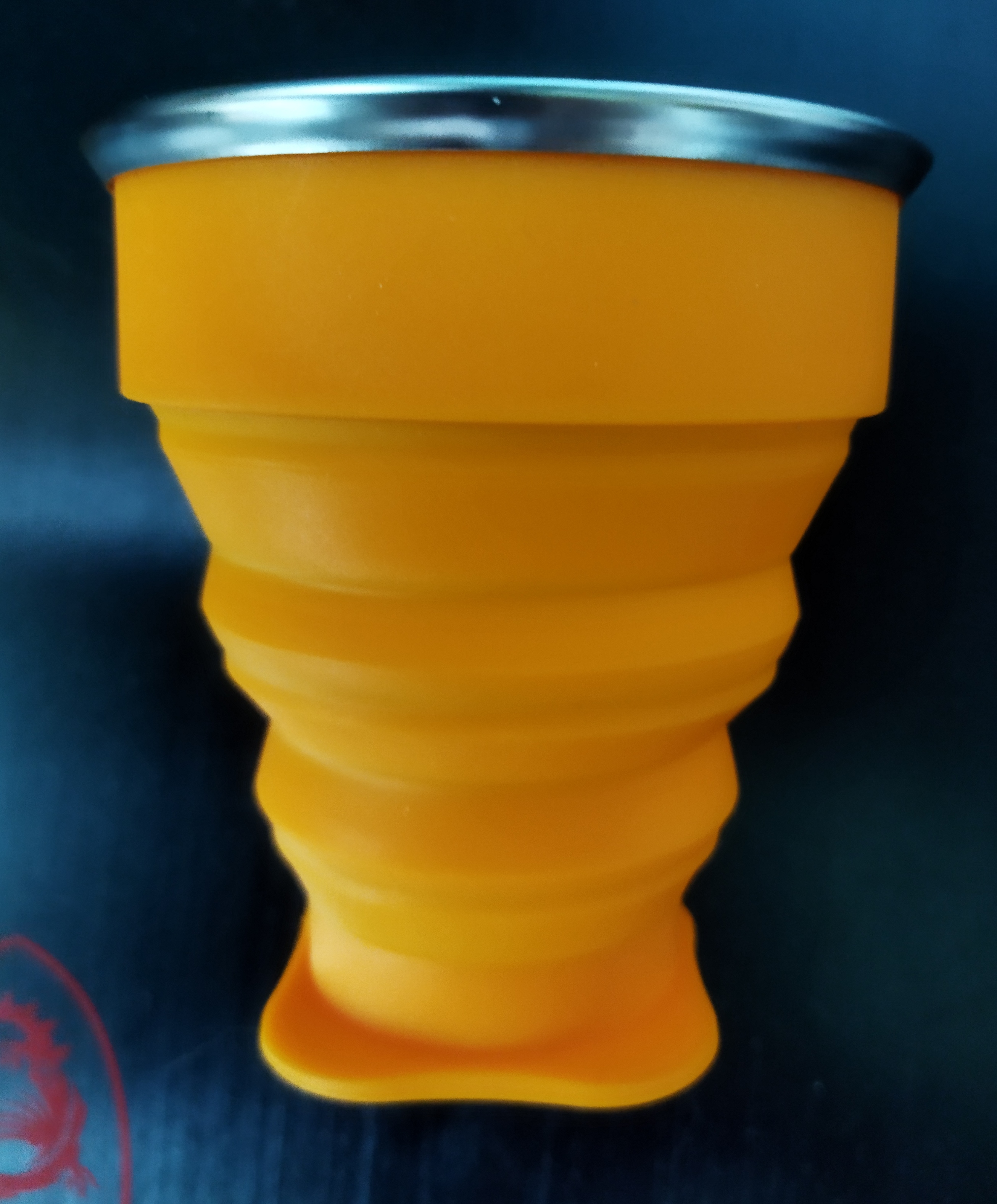 Фотография покупателя товара Стакан силиконовый складной с крышкой Доляна «Айли», 180 мл, 9×8,5×9 см, цвет МИКС - Фото 24