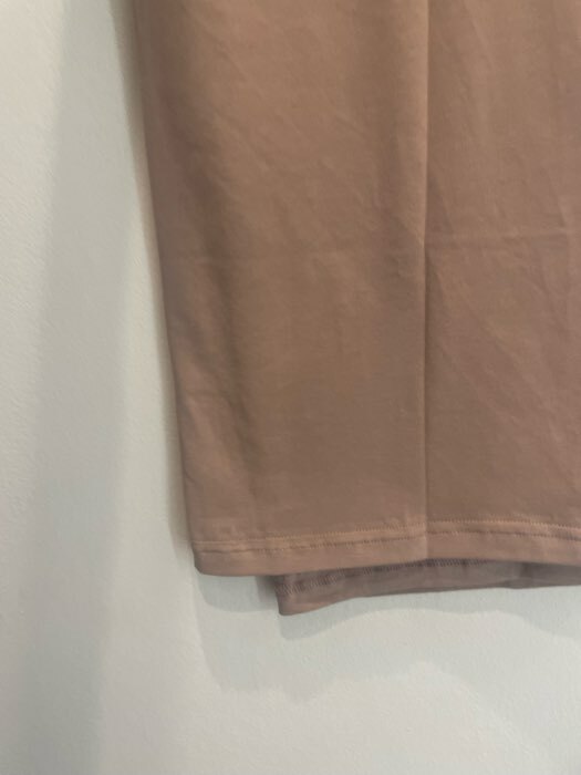Фотография покупателя товара Футболка женская MINAKU OVERSIZE FIT: цвет коричневый, р-р 44 - Фото 4