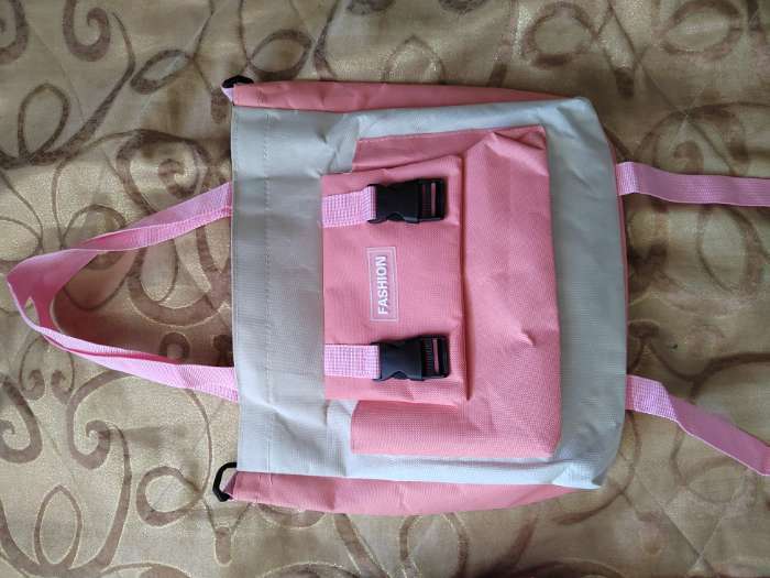 Фотография покупателя товара Рюкзак на молнии, сумка - шоппер, пенал, сумка, монетница, чёрный - Фото 6