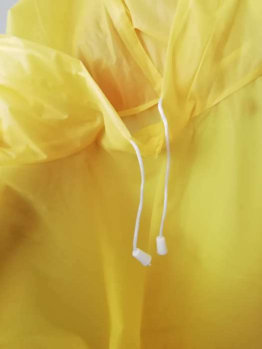 Фотография покупателя товара Дождевик-пончо, взрослый, цвет жёлтый