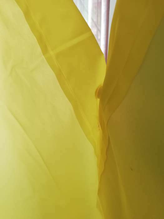 Фотография покупателя товара Дождевик-пончо, взрослый, цвет жёлтый