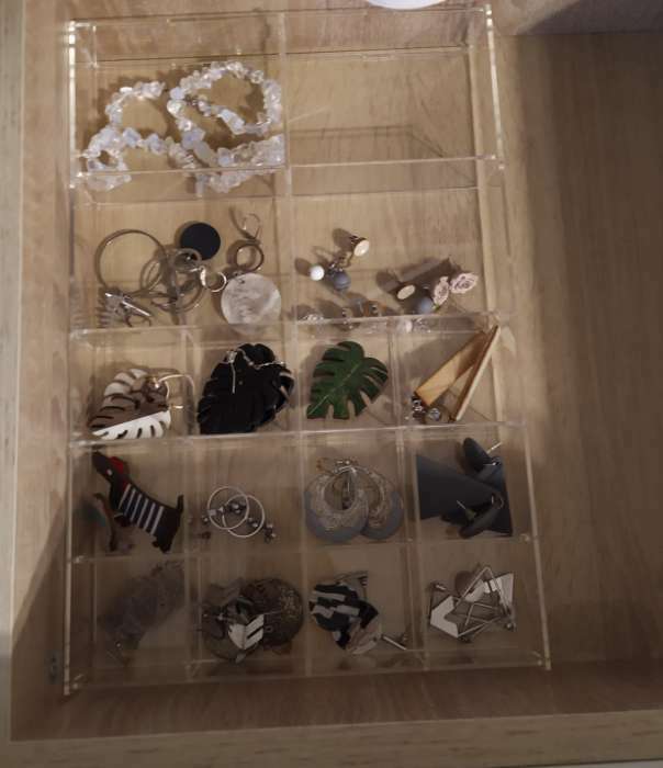 Фотография покупателя товара Подставка для украшений на 9 ячеек, 20.3×15.4×3.8 оргстекло 2 мм - Фото 3