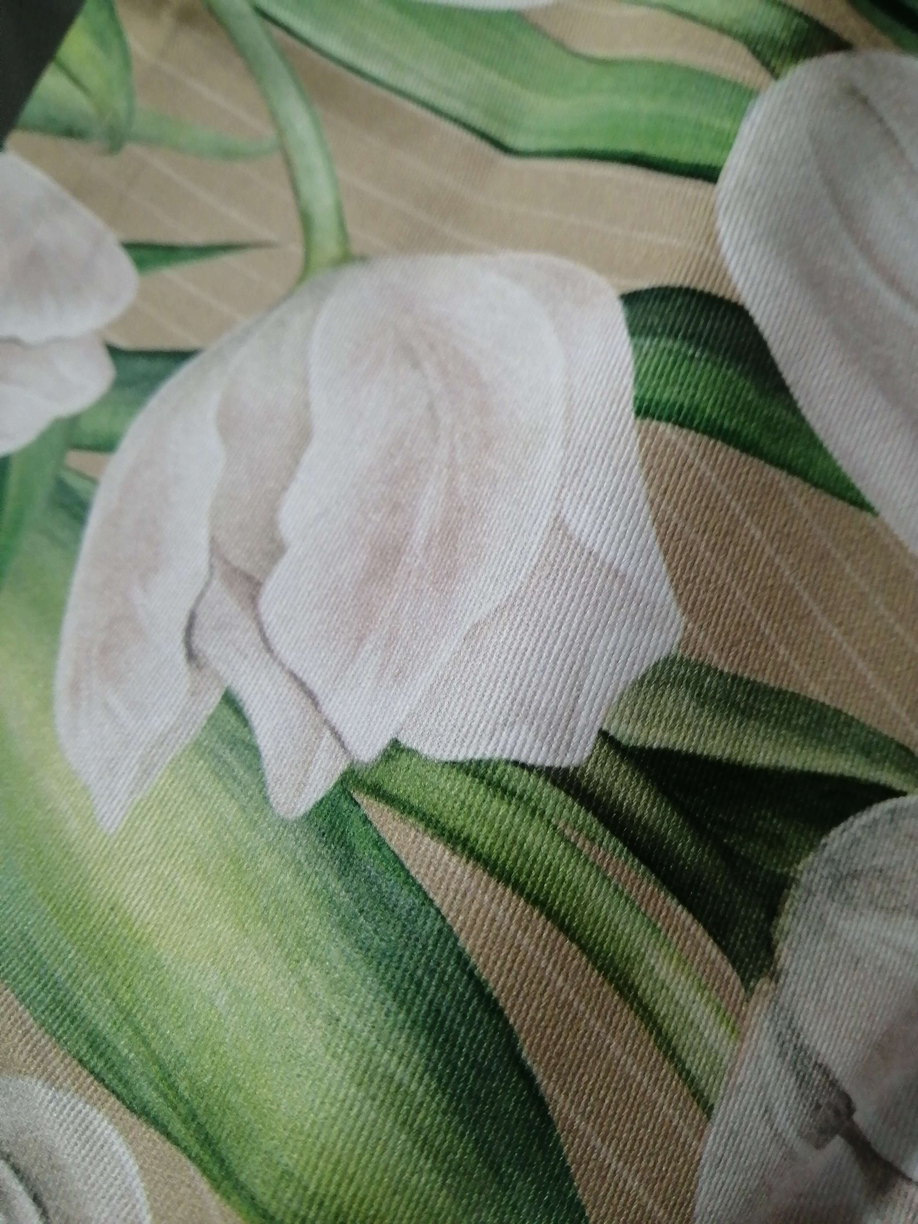 Фотография покупателя товара Скатерть «Этель. Белые тюльпаны», 149×180 см, 100% хлопок, саржа 190 г/м² - Фото 1