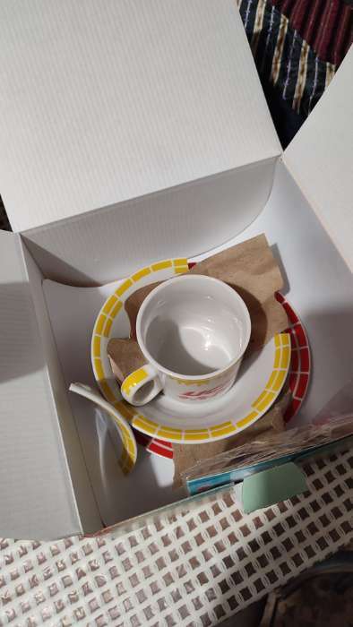 Фотография покупателя товара Набор посуды, 3 предмета: тарелка Ø 16,5 см, миска Ø 14 см, кружка 200 мл, Тачки