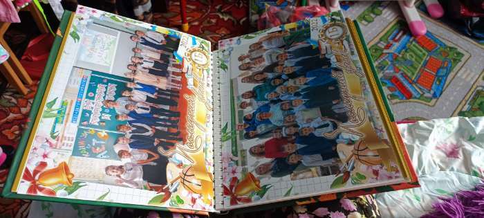 Фотография покупателя товара Фотоальбом на выпускной «Школьные годы» 20 магнитных листов