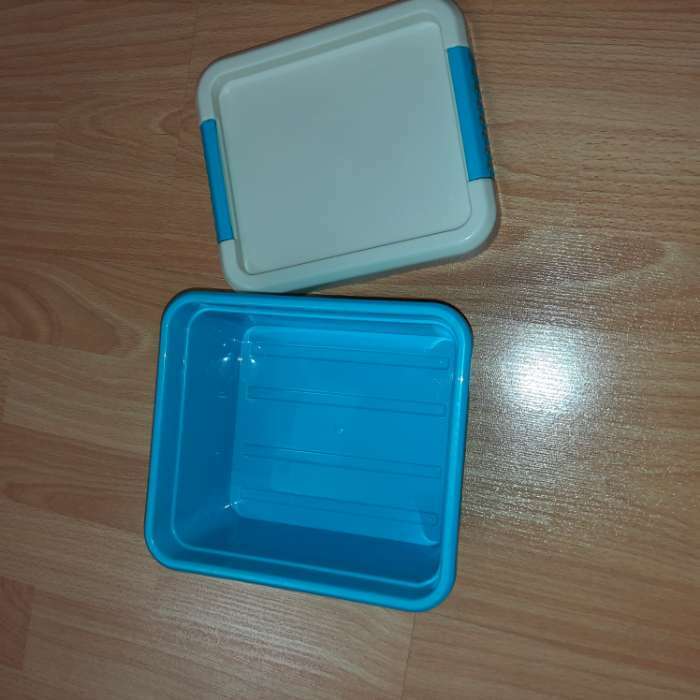 Фотография покупателя товара Контейнер для хранения с крышкой Kid's Box, 2 л, 19,5×17×10 см, цвет МИКС - Фото 1