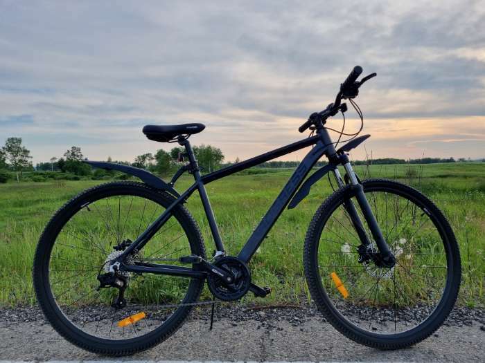 Фотография покупателя товара Велосипед PROGRESS Anser HD RUS 29, цвет чёрный матовый, р. 17" - Фото 8