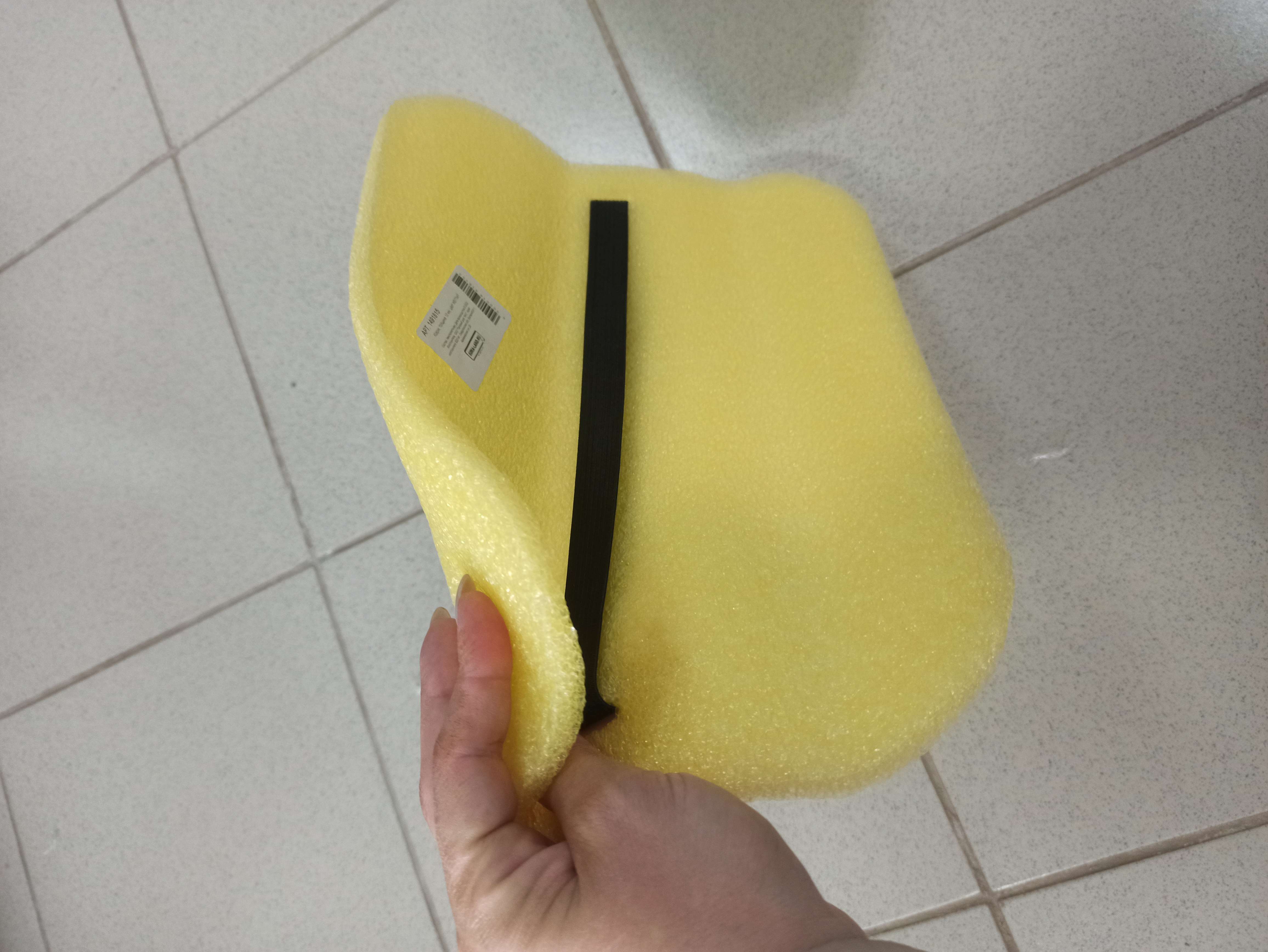Фотография покупателя товара Сиденье туристическое Maclay, 35х25х1 см, цвет жёлтый
