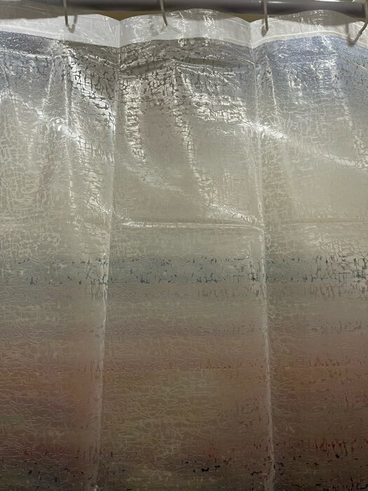Фотография покупателя товара Штора для ванны Доляна «Пелена», 180×180 см, EVA - Фото 1
