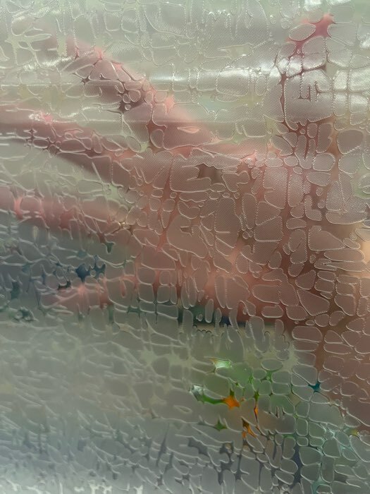 Фотография покупателя товара Штора для ванны Доляна «Пелена», 180×180 см, EVA - Фото 2
