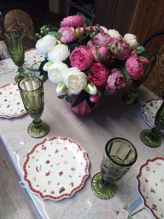 Фотография покупателя товара Набор бокалов из стекла для шампанского Magistro «Ла-Манш», 160 мл, 7×20 см, 6 шт, цвет розовый - Фото 1