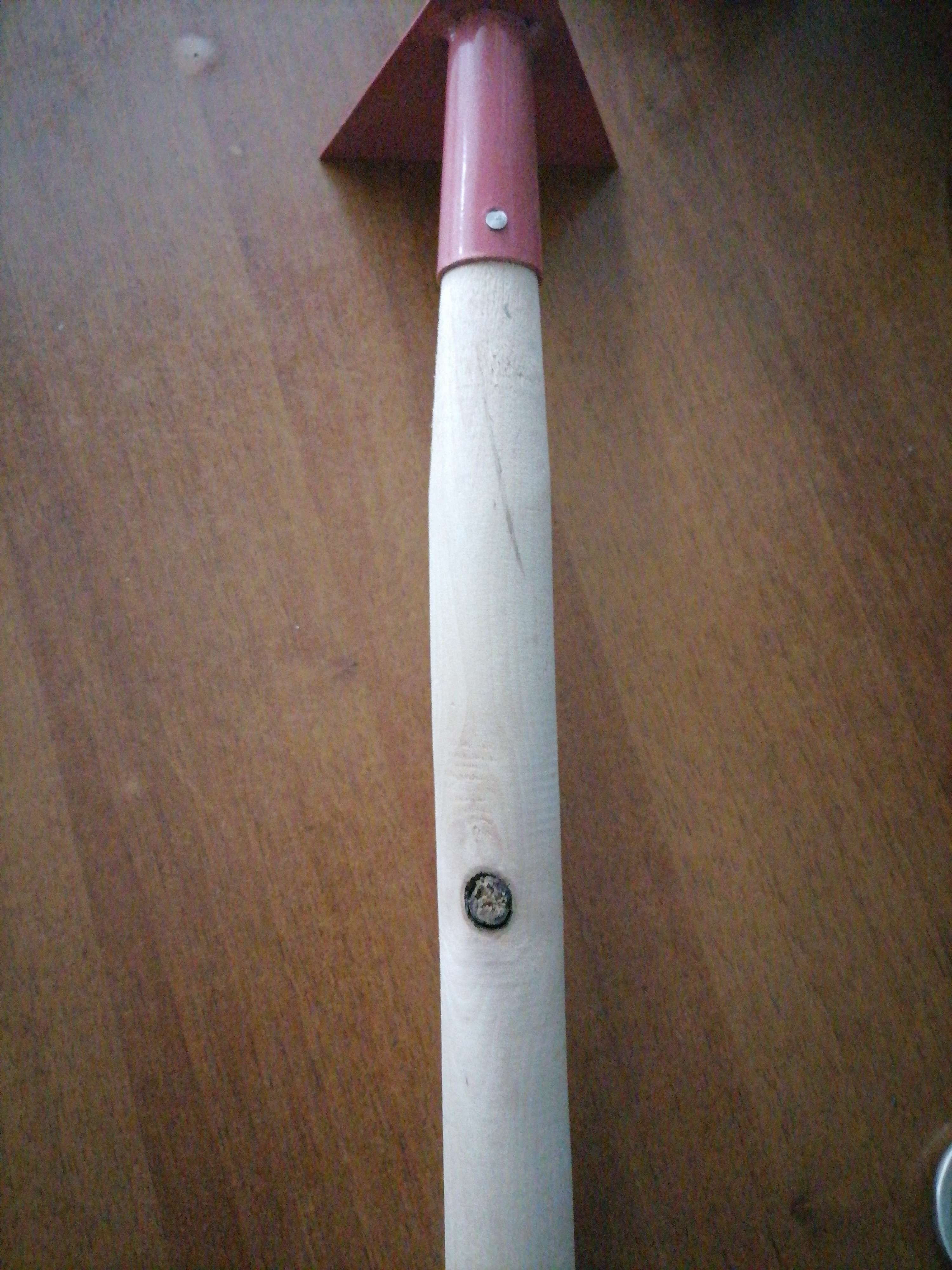 Фотография покупателя товара Мотыжка прямая, длина 35 см, деревянная ручка