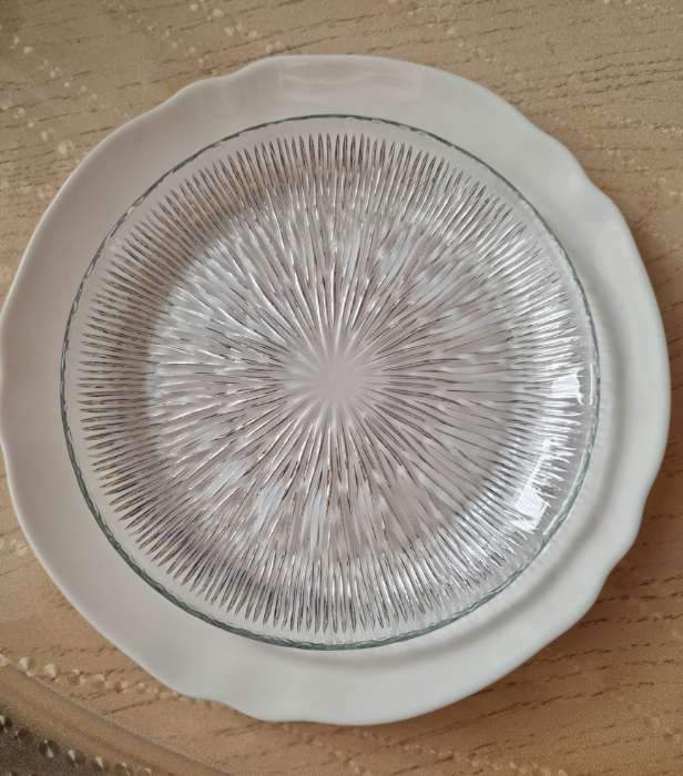 Фотография покупателя товара Набор тарелок Solo, d=19 см, 6 шт, цвет прозрачный - Фото 4