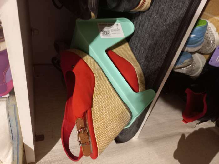 Фотография покупателя товара Подставка для хранения обуви, 25,5×10×13 см, цвет МИКС - Фото 3
