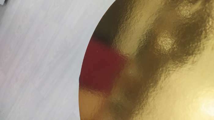 Фотография покупателя товара Подложка усиленная 26 см, золото - жемчуг, 3,2 мм - Фото 34