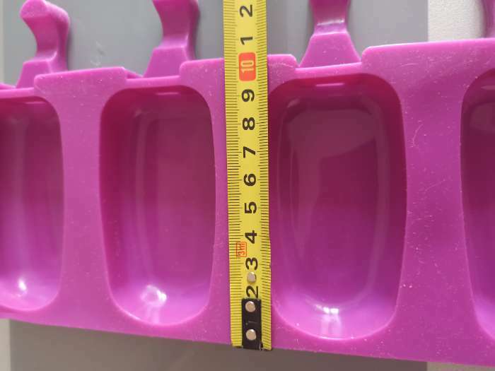 Фотография покупателя товара Форма для мороженого «Эскимо классика», силикон, 25,8×14,6×2,6 см, 4 ячейки, цвет МИКС - Фото 46