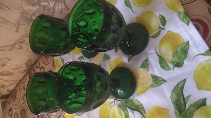 Фотография покупателя товара Бокал стеклянный Magistro «Варьете», 320 мл, цвет зелёный - Фото 4