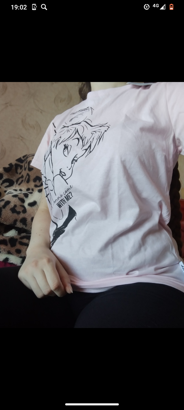 Фотография покупателя товара Футболка «Фея», розовая, размер 44 - Фото 1