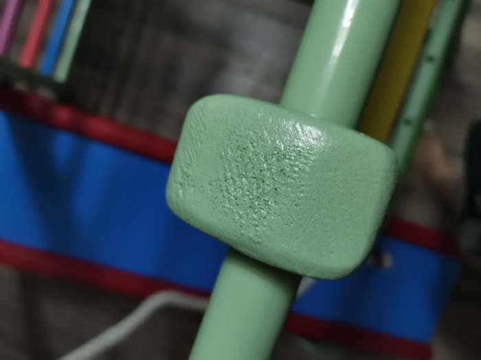 Фотография покупателя товара Детский спортивный комплекс ZABIAKA Tiny Climber, цвет фисташка - Фото 11