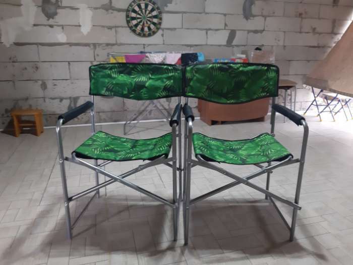 Фотография покупателя товара Кресло складное КС3, 49 х 55 х 82 см, кленовые листья - Фото 1