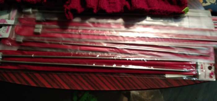 Фотография покупателя товара Спицы для вязания, прямые, d = 5 мм, 35 см, 2 шт - Фото 6