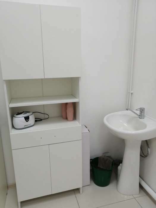 Фотография покупателя товара Пенал для ванной комнаты, белый,  66 х 33 х 185 см - Фото 19