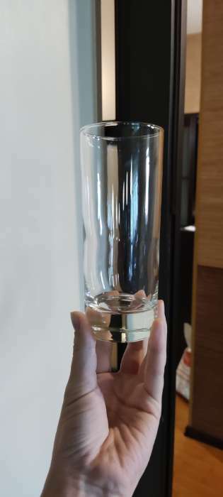 Фотография покупателя товара Набор высоких стеклянных стаканов Island, 330 мл, 6 шт