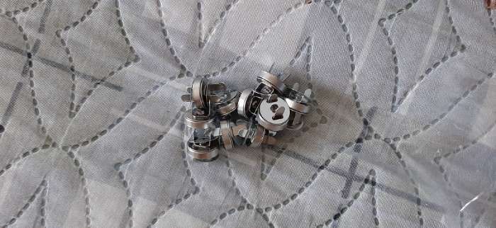 Фотография покупателя товара Кнопки магнитные, d = 14 мм, 10 шт, цвет серебряный - Фото 10