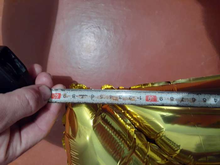 Фотография покупателя товара Шар фольгированный 32" «Цифра 4», на подставке, цвет золото - Фото 20