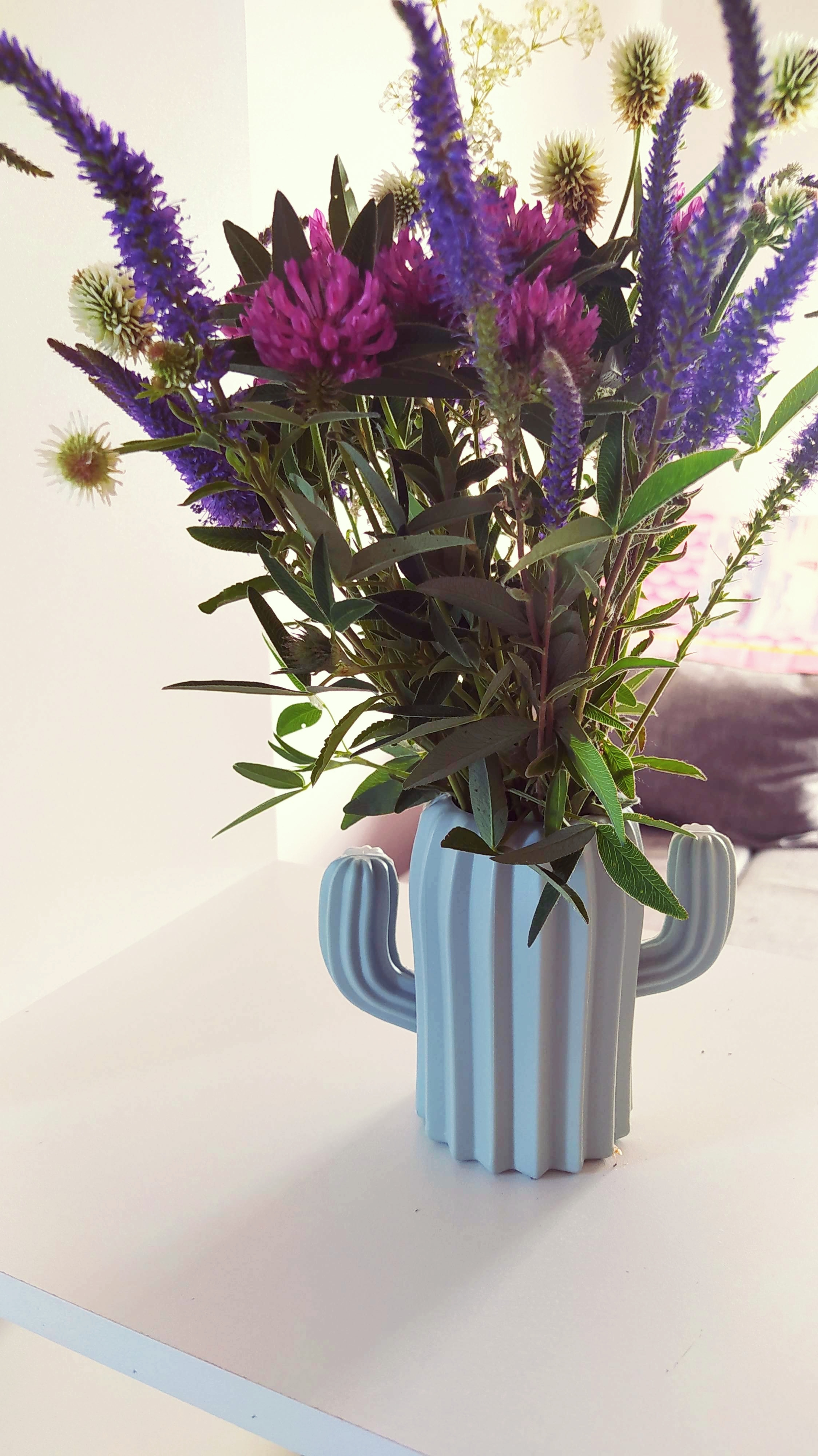 Фотография покупателя товара Ваза для цветов, 7,5×13×11,2 см, 350 мл, цвет МИКС - Фото 4