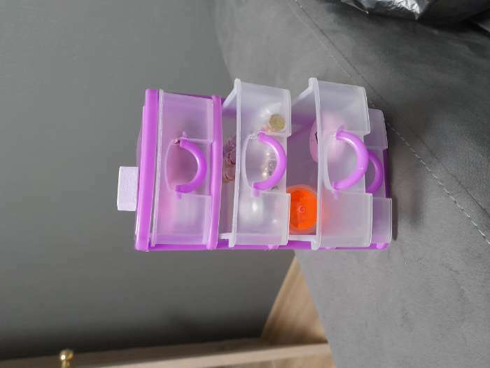 Фотография покупателя товара Мини-комод для мелочей 3-х секционный «Грэйс», 13×9×11, цвет МИКС - Фото 1