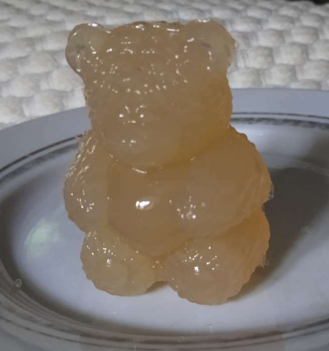 Фотография покупателя товара Пластиковая форма 3D "Медвежонок Тедди сидит с сердечком в обнимку" (набор 2 детали) - Фото 2