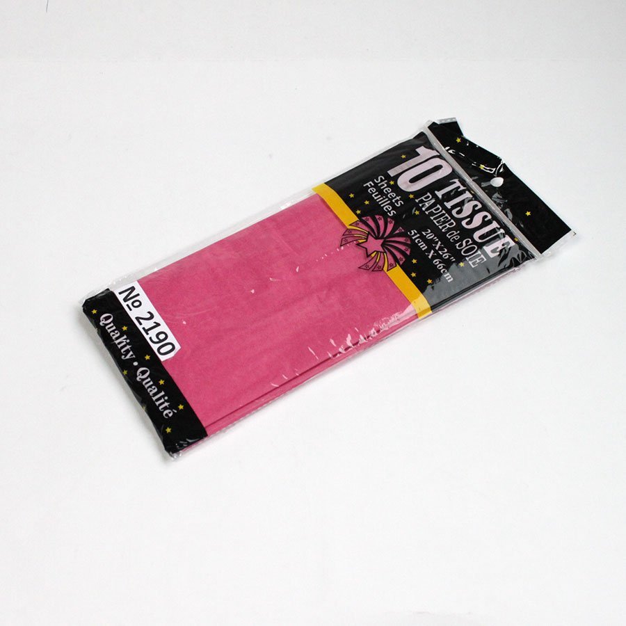Фотография покупателя товара Бумага упаковочная тишью, ярко-розовая, 50 х 66 см