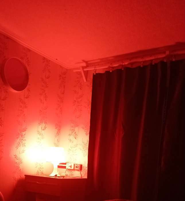 Фотография покупателя товара Настольная лампа 1340008 1хE14 15W розовый d=19,5 высота 28см RISALUX - Фото 5