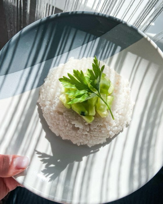 Фотография покупателя товара Тарелка «Полоски», d=21 см, цвет серый - Фото 3