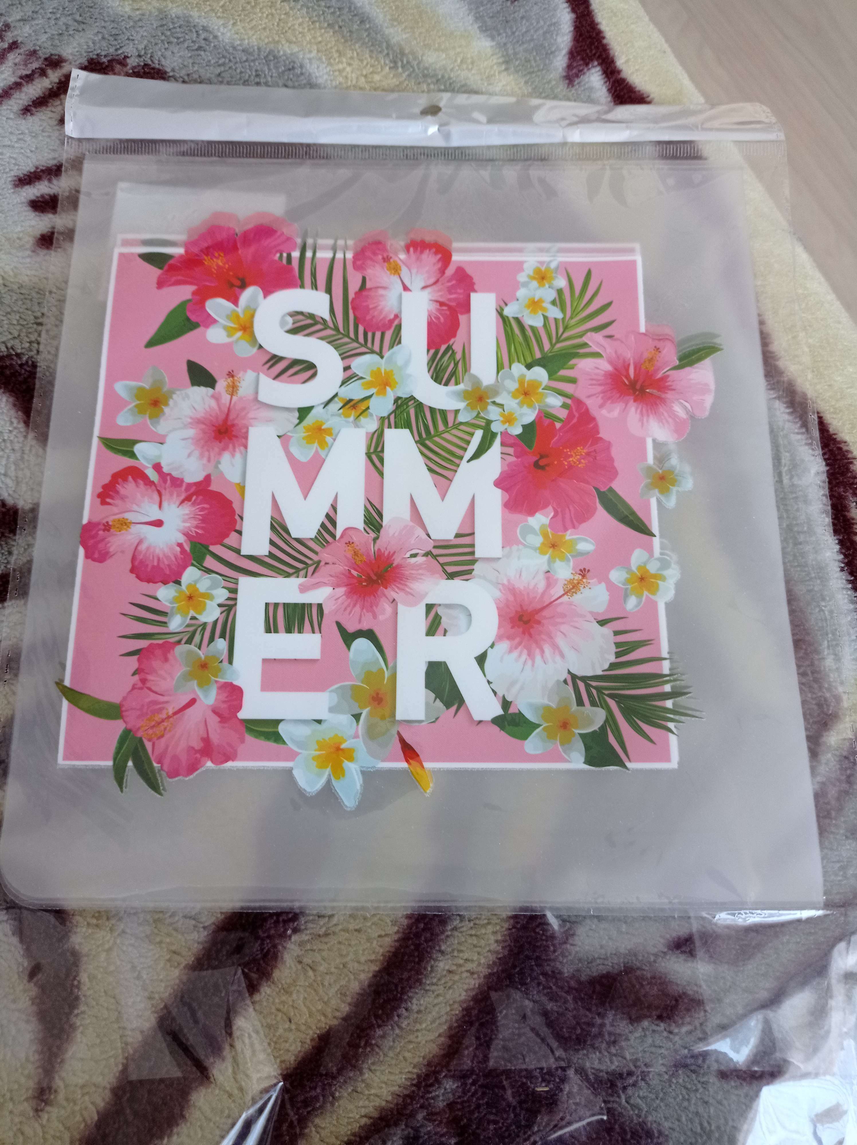Фотография покупателя товара Термотрансфер «Summer», 17 × 20 см