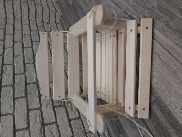 Фотография покупателя товара Кресло деревянное подвесное, сиденье 50×50см - Фото 8