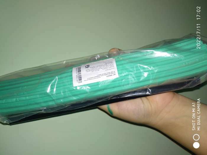 Фотография покупателя товара УЦЕНКА Насадка для швабры PVA с роликовым отжимом, 27 см, цвет МИКС - Фото 1