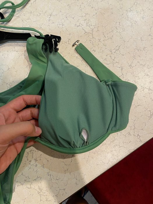 Фотография покупателя товара Купальник женский раздельный MINAKU «Summer fashion», размер 42, цвет зеленый - Фото 7