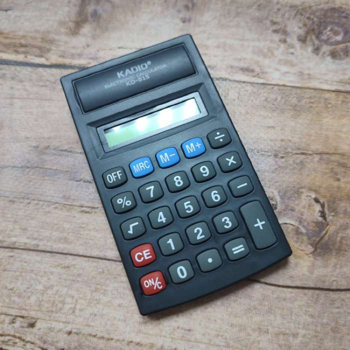 Фотография покупателя товара Калькулятор настольный, 8-разрядный, 815 - Фото 1