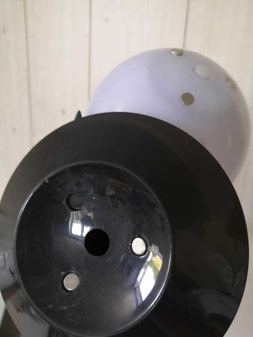 Фотография покупателя товара Садовый светильник «Старт» на солнечной батарее «Сфера», 15 × 48 × 15 см, свечение белое
