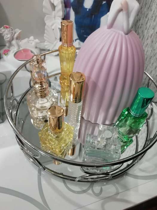 Фотография покупателя товара Флакон стеклянный для парфюма «Плетение», с распылителем, 5 мл, цвет МИКС