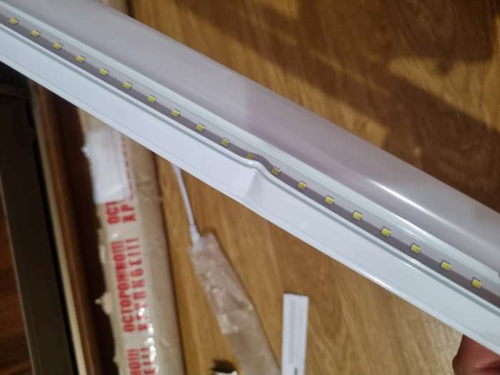 Фотография покупателя товара Фитосветильник светодиодный Uniel, 24 Вт, 872 мм, IP40, 220 В, для фотосинтеза, белый - Фото 10